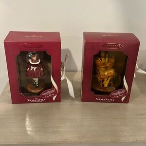 Hallmark American Girl Samantha Ornaments